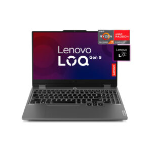 Laptop Gamer Lenovo LOQ de 15.6", AMD Ryzen 250, NVIDIA GeForce RTX 5060, 16GB RAM, disco sólido de 512GB