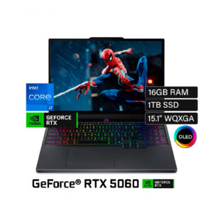 Laptop Lenovo Legion 5 15IRX10 Intel Core i7 14700HX Ram 16GB Disco 1TB SSD Video Nvidia RTX 5060 8GB 15.1"